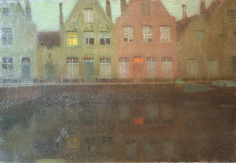 Henri Le Sidaner The Quay china oil painting image